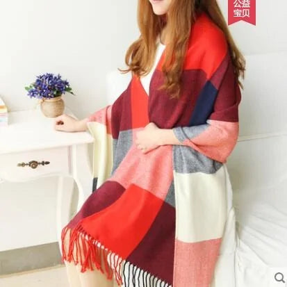 Autumn and Winter Long Scarf