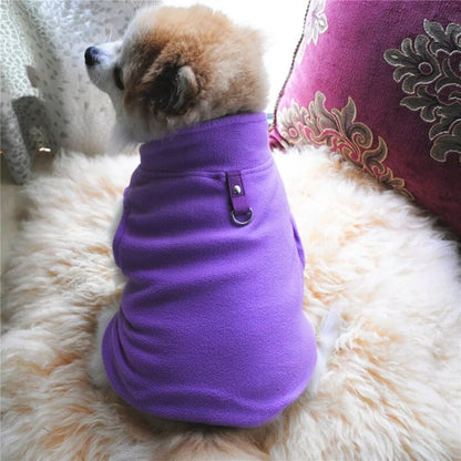 Autumn Winter Soft Fleece Dog Sweater