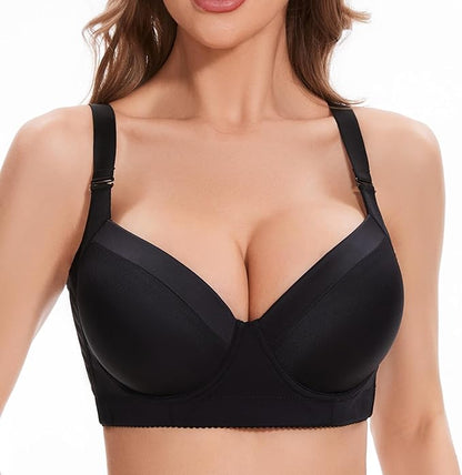 Push-Up Back Smoothing Bra - Black
