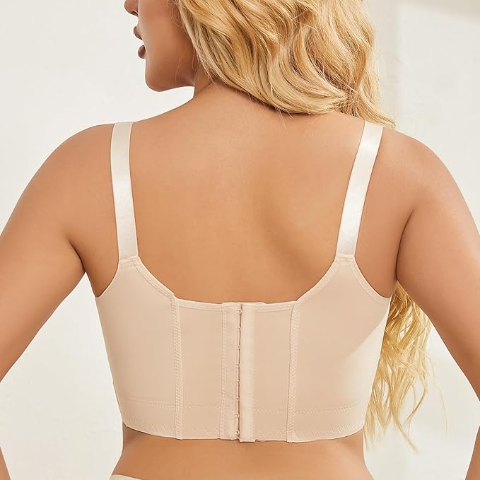 Push-Up Back Smoothing Bra - Beige