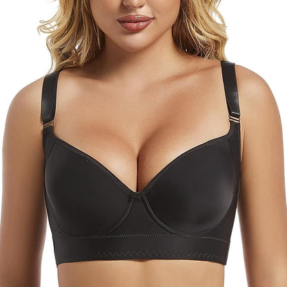Push-Up Back Smoothing Bra - Black