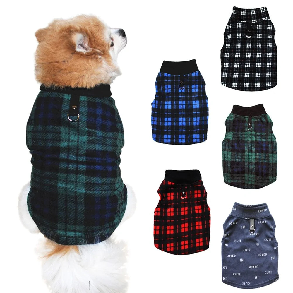 Autumn Winter Soft Fleece Dog Sweater