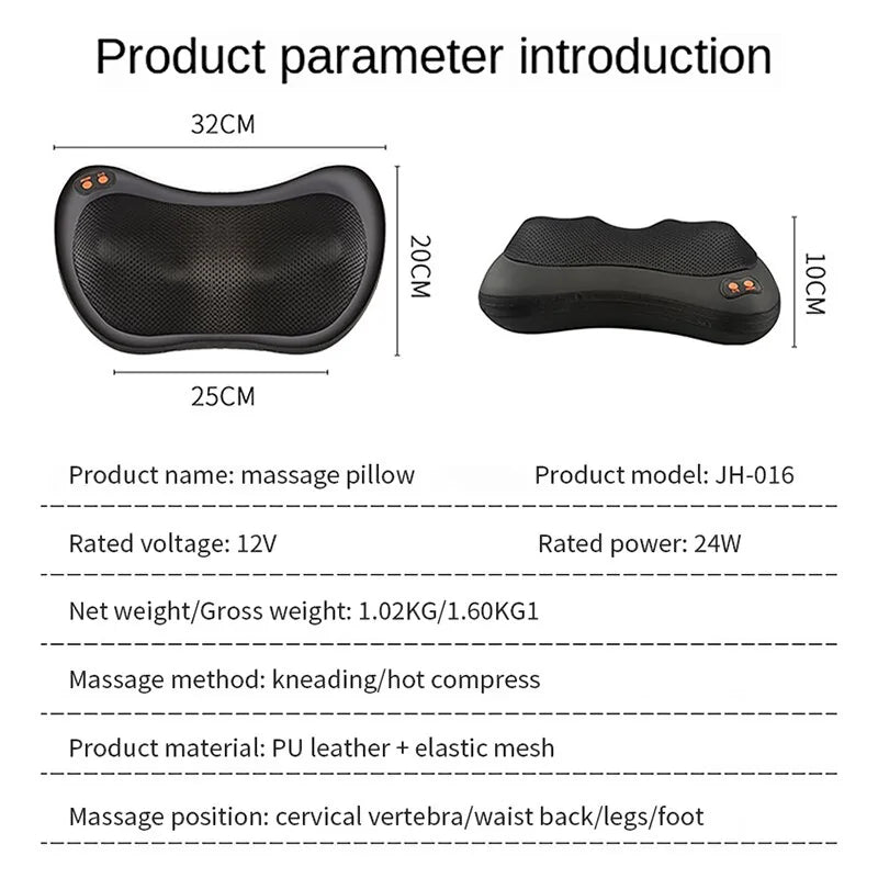 Electric Massage Pillow - SassQuality