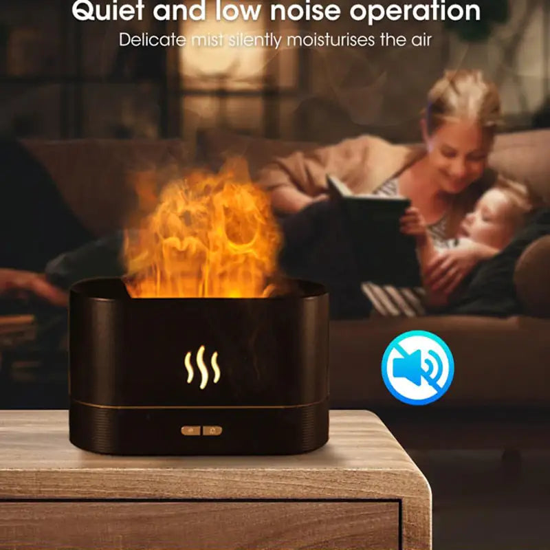 Electric Fire Flame Humidifier - SassQuality