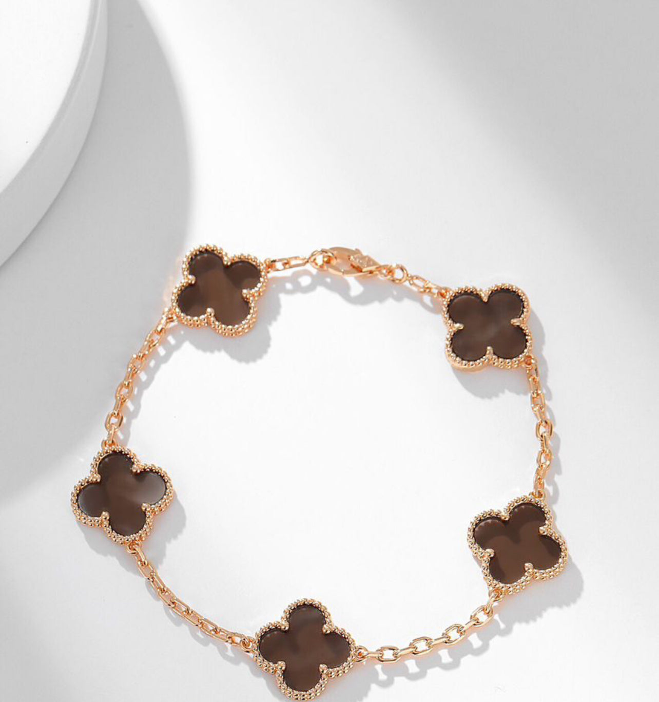 Luxury Quality Clover Bracelet 18k Gold - SassQuality