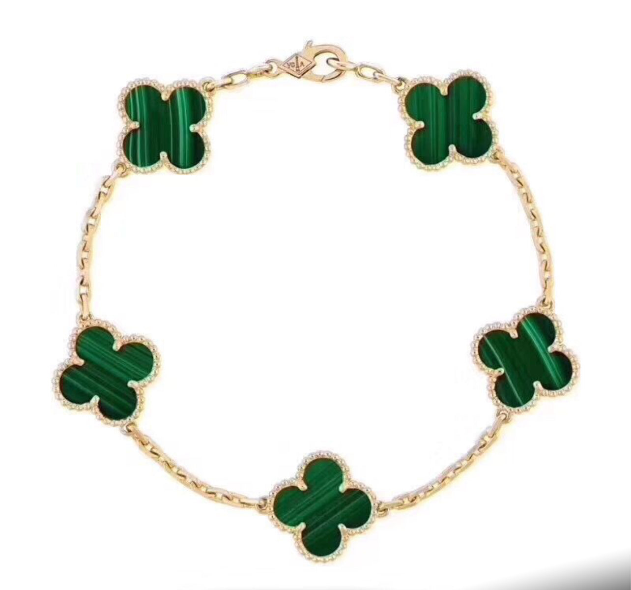 Luxury Quality Clover Bracelet 18k Gold - SassQuality