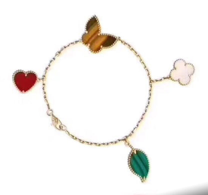 Luxury Quality Clover Bracelet 18k Gold - SassQuality