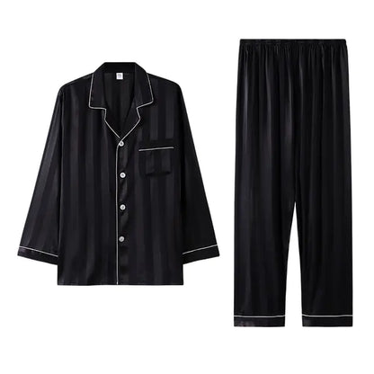 Men's Designer Ice Silk Pajama Set