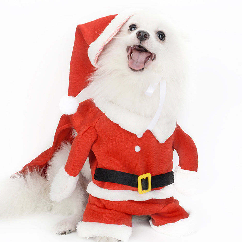 Dog Santa Claus outfit SassQuality