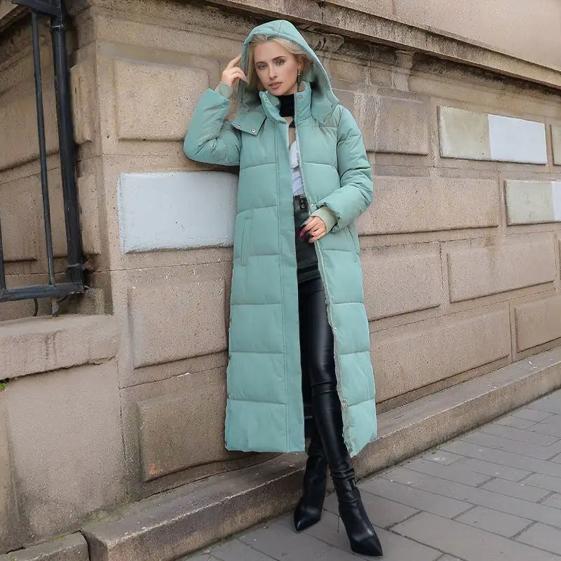 Lisa™ Long Winter Jacket With a Loose Fit