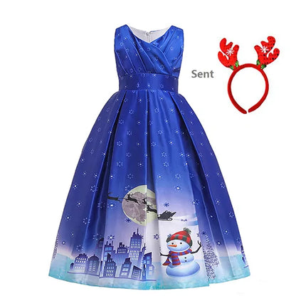 Children's Christmas-Style Dress