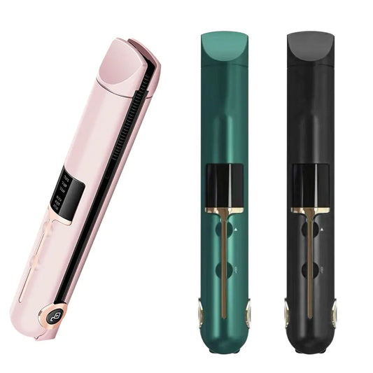 Portable Hair Curler Straightener - SassQuality