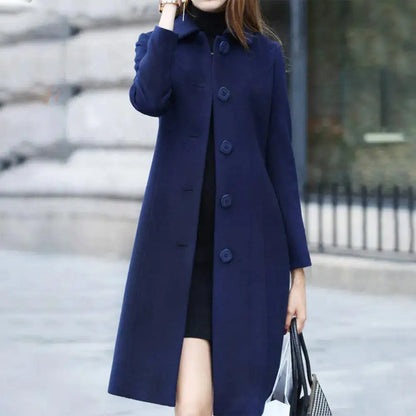 Mid Length Elegant Warm Winter Coat