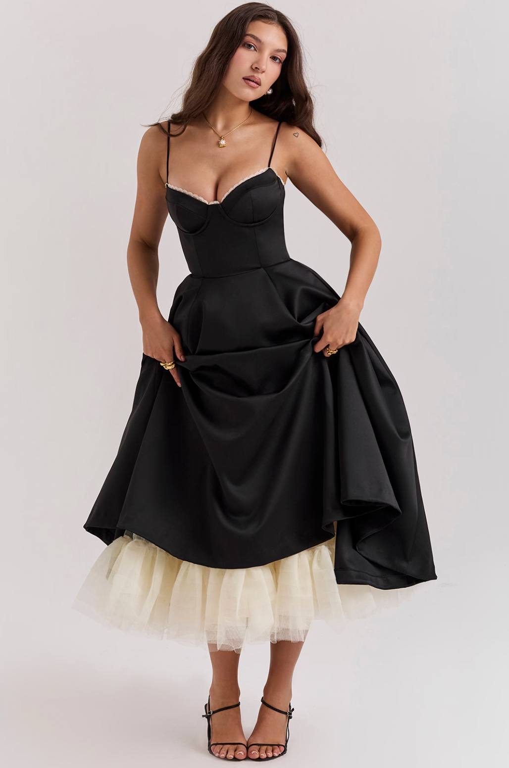 Matilda Tulle Midi Dress – Elegance with a Fairytale Touch