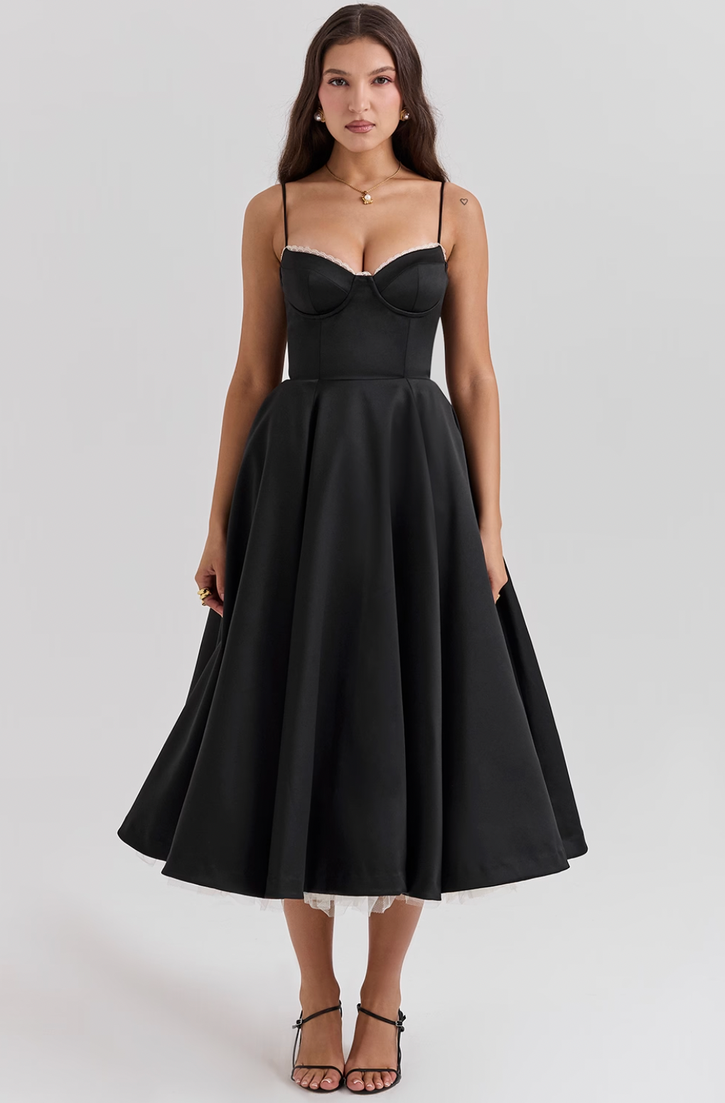 Matilda Tulle Midi Dress – Elegance with a Fairytale Touch