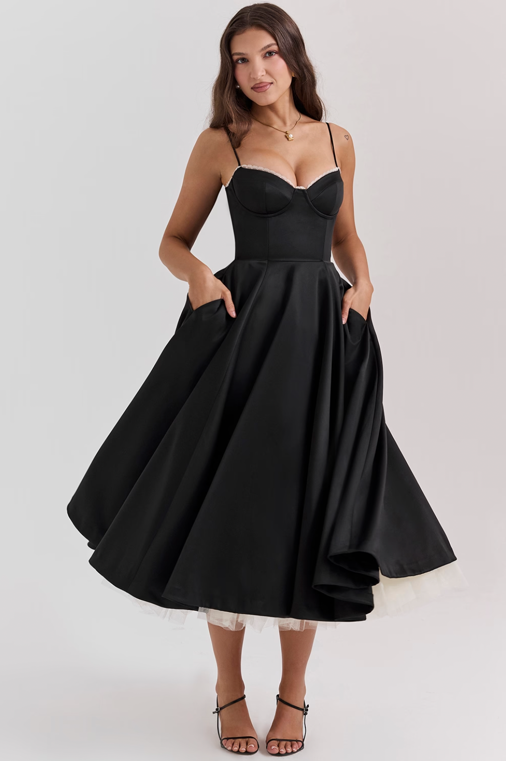 Matilda Tulle Midi Dress – Elegance with a Fairytale Touch