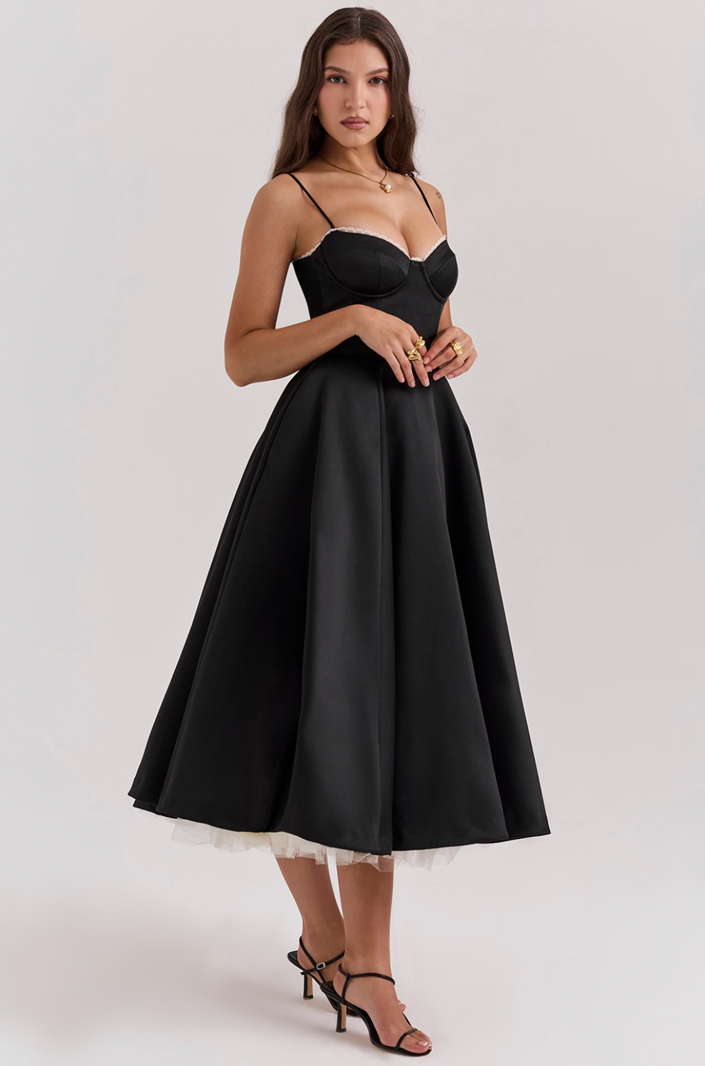 Matilda Tulle Midi Dress – Elegance with a Fairytale Touch