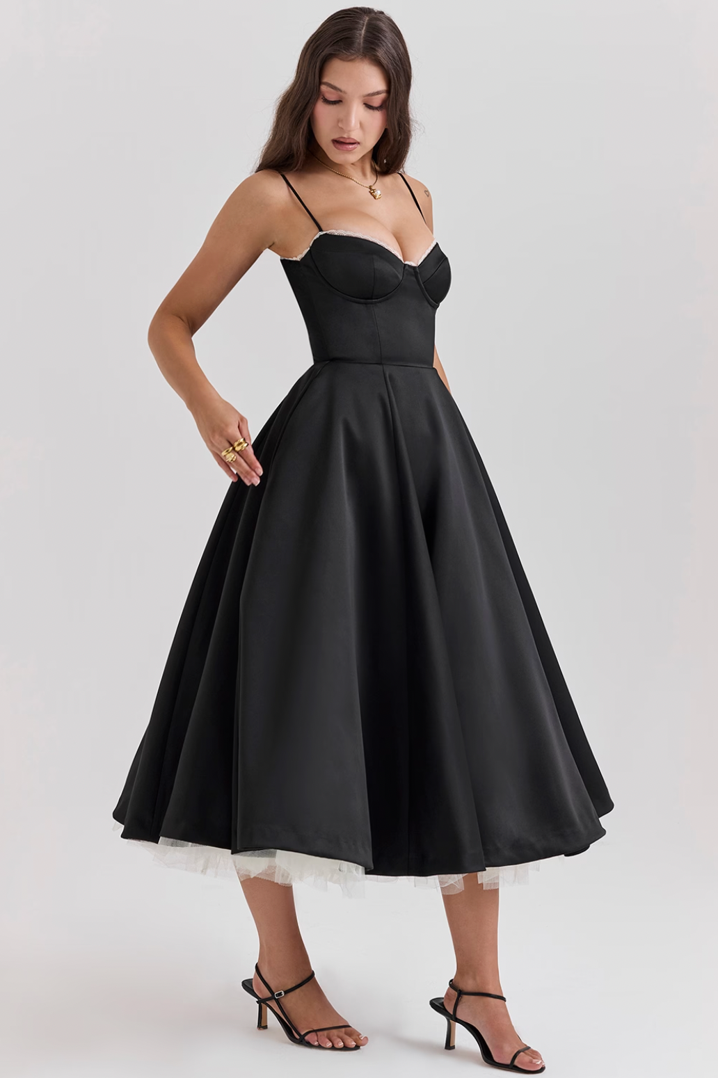 Matilda Tulle Midi Dress – Elegance with a Fairytale Touch