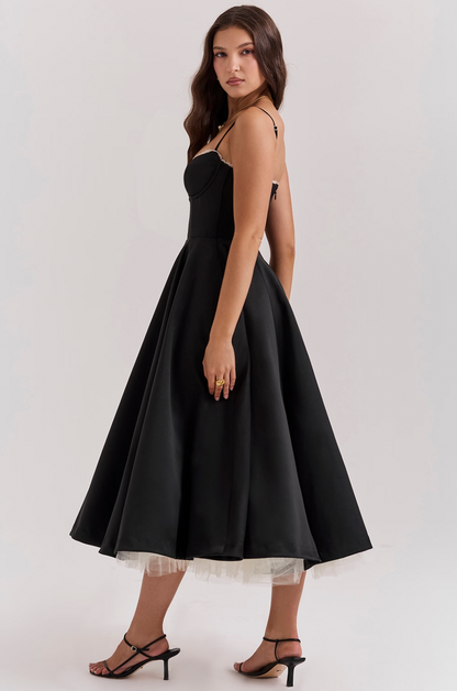 Matilda Tulle Midi Dress – Elegance with a Fairytale Touch