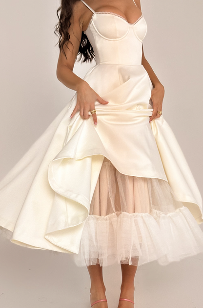 Matilda Tulle Midi Dress – Elegance with a Fairytale Touch