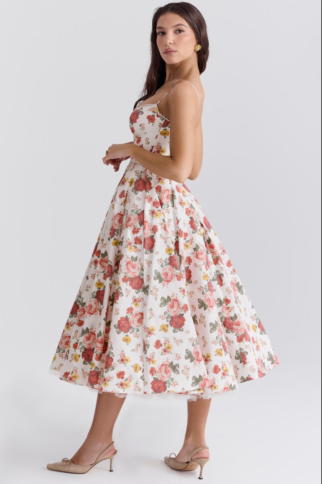 Matilda Tulle Midi Dress – Elegance with a Fairytale Touch