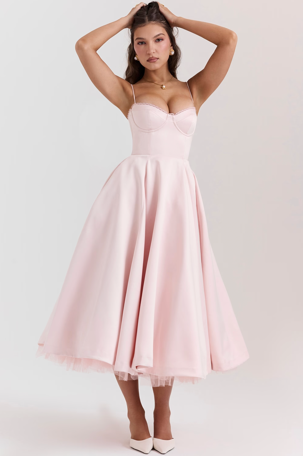 Matilda Tulle Midi Dress – Elegance with a Fairytale Touch