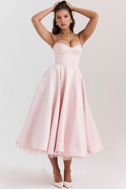 Matilda Tulle Midi Dress – Elegance with a Fairytale Touch