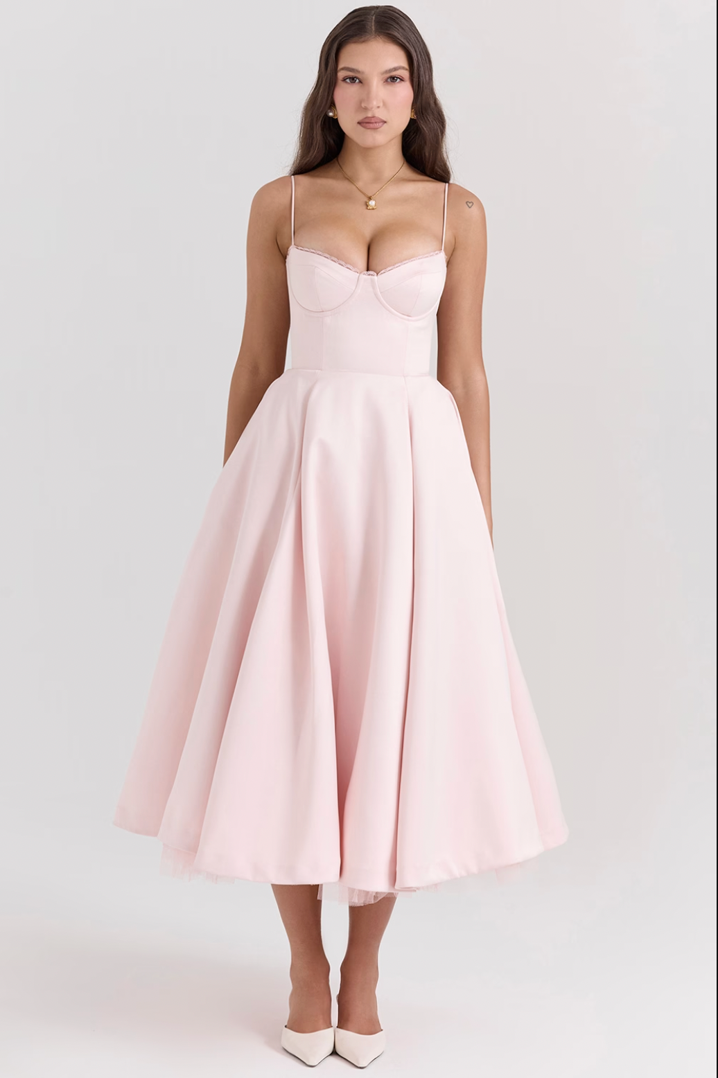 Matilda Tulle Midi Dress – Elegance with a Fairytale Touch