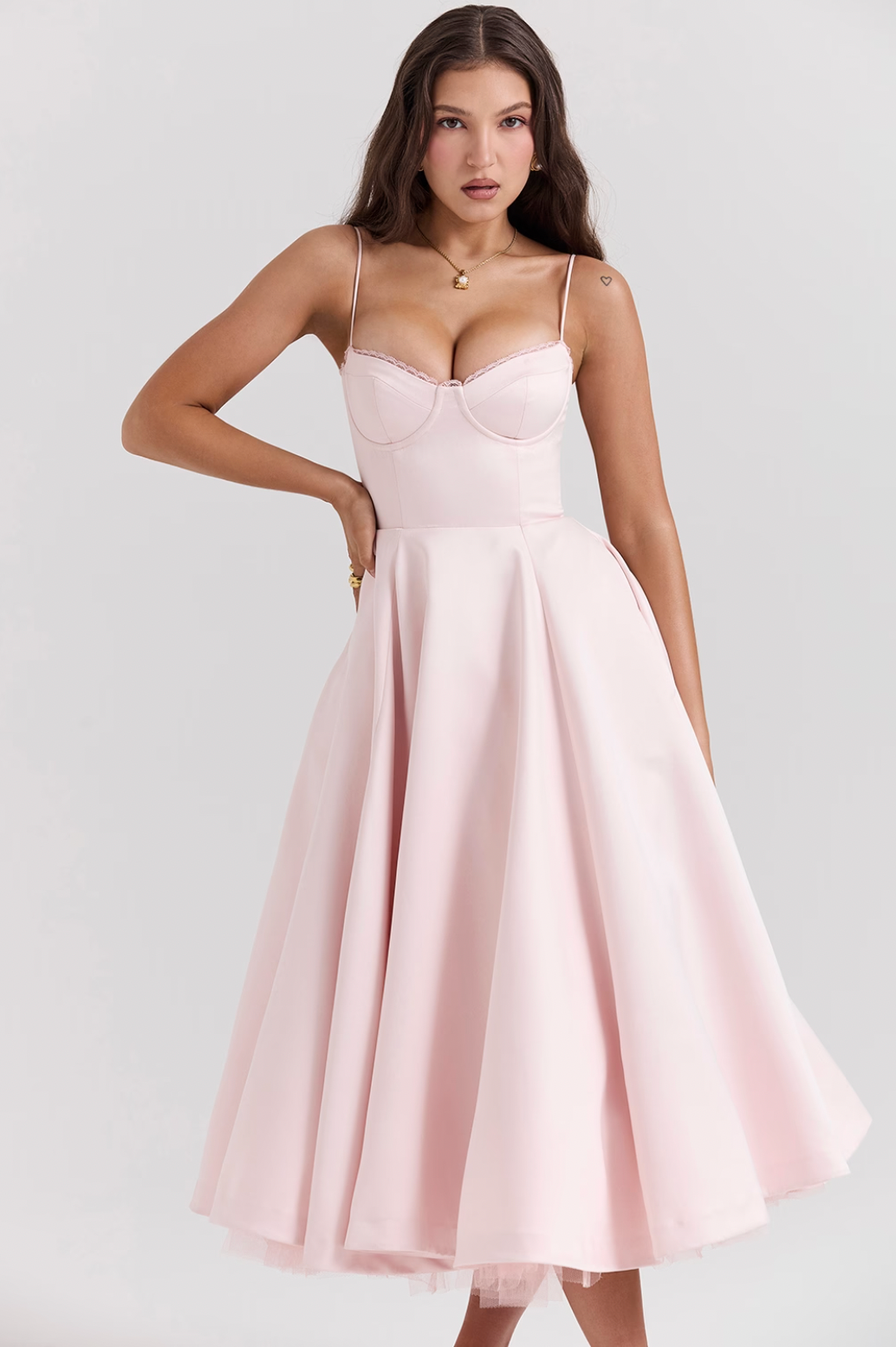 Matilda Tulle Midi Dress – Elegance with a Fairytale Touch