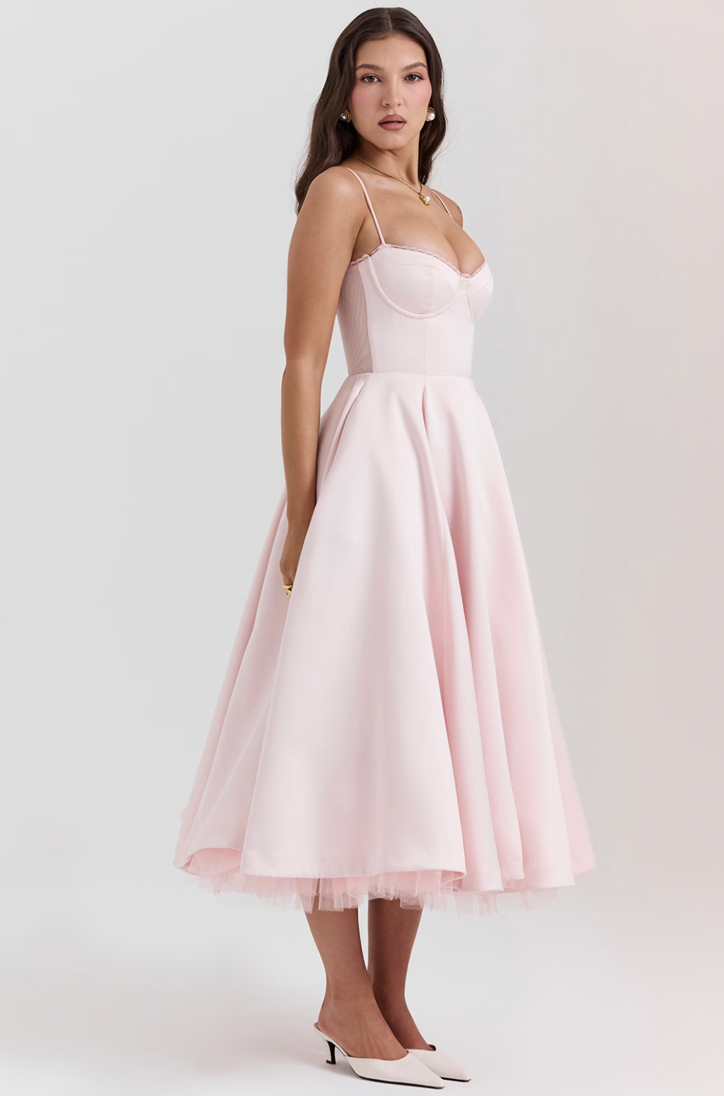 Matilda Tulle Midi Dress – Elegance with a Fairytale Touch