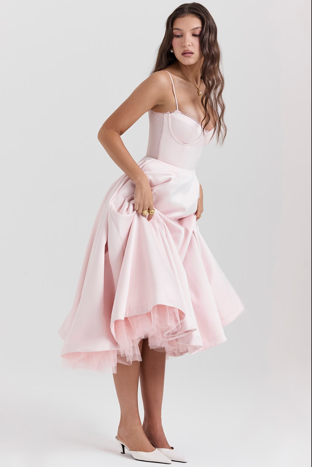 Matilda Tulle Midi Dress – Elegance with a Fairytale Touch