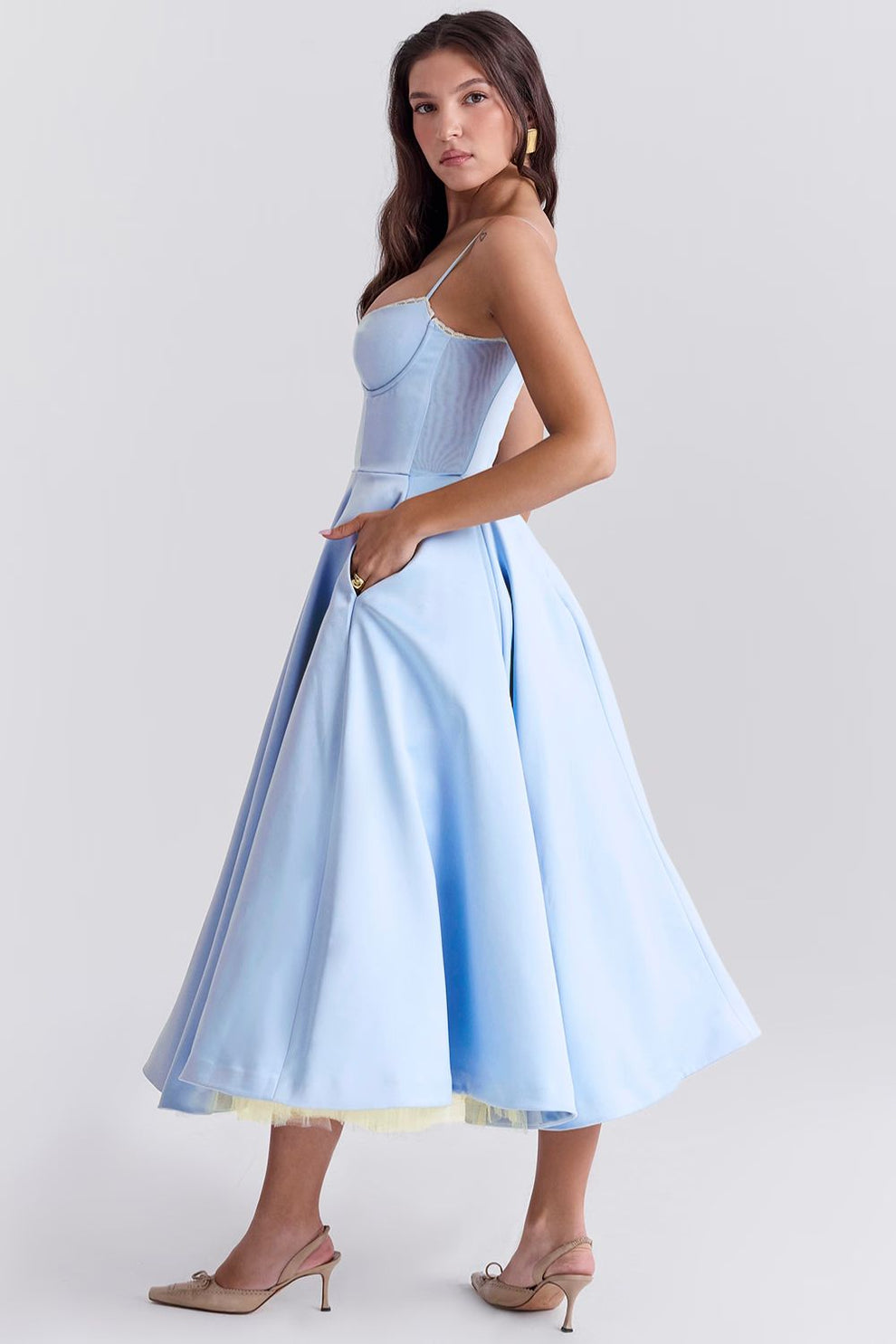 Matilda Tulle Midi Dress – Elegance with a Fairytale Touch