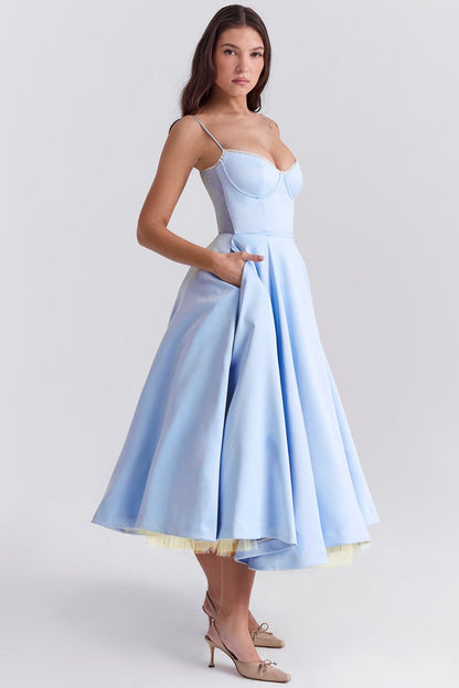 Matilda Tulle Midi Dress – Elegance with a Fairytale Touch