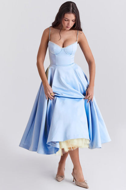 Matilda Tulle Midi Dress – Elegance with a Fairytale Touch
