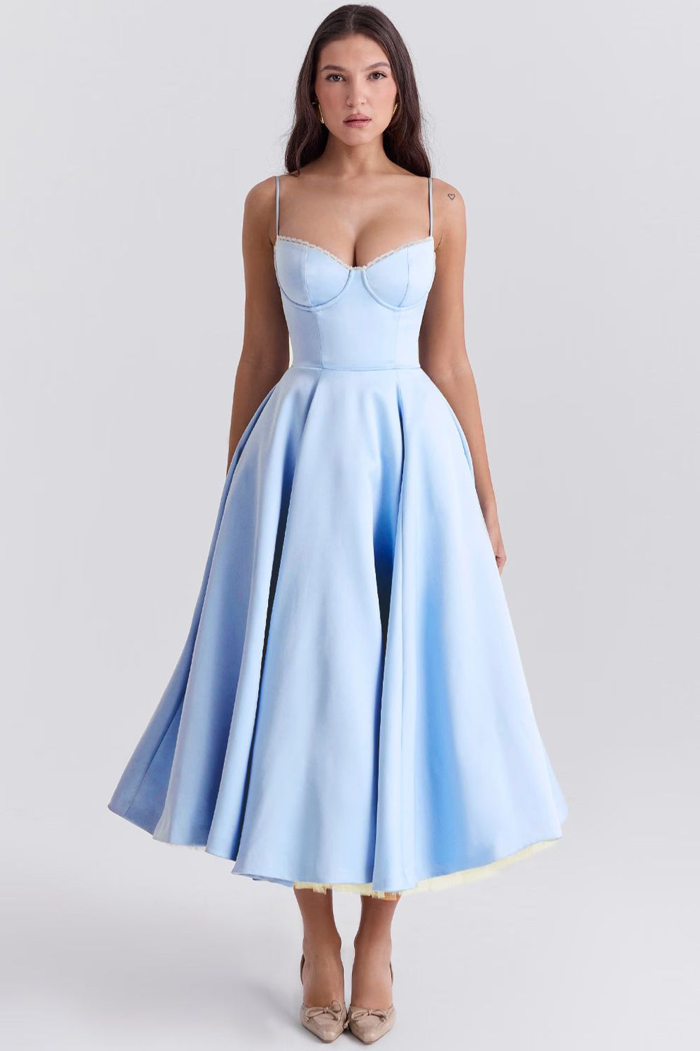Matilda Tulle Midi Dress – Elegance with a Fairytale Touch