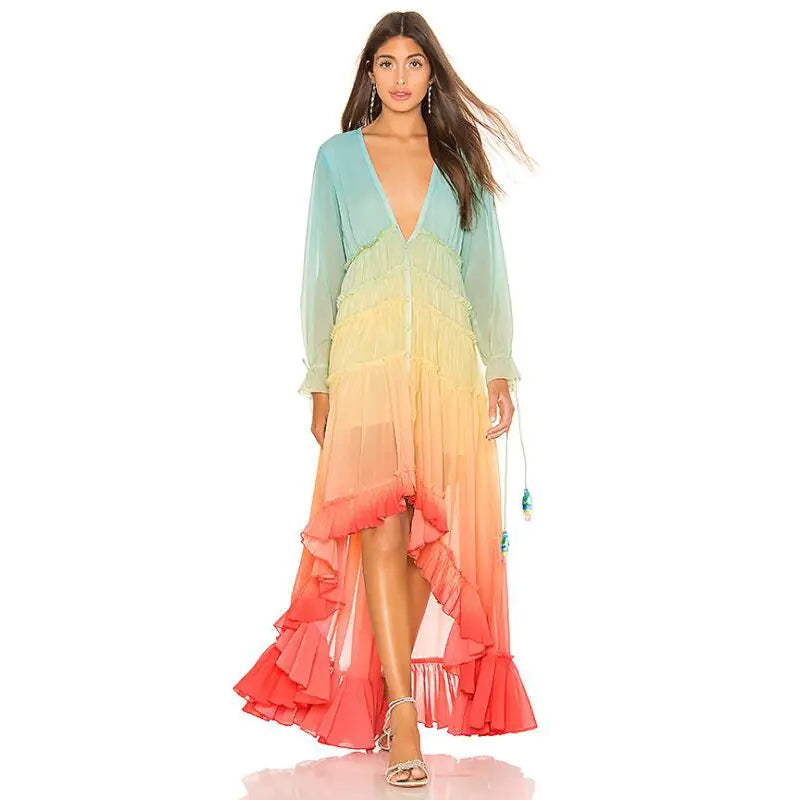 Women's Summer Bohemian Dress - SassQuality