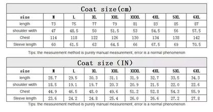 Plus Size Men's Winter Jacket