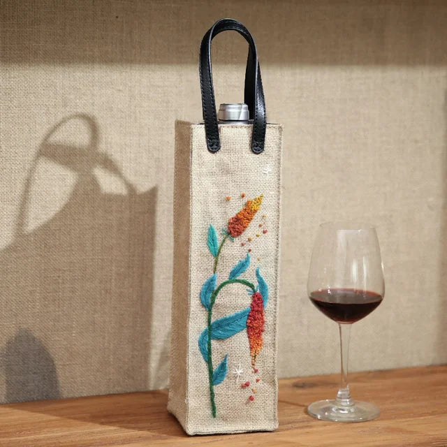 Diamond Wine Bag Bottle Gift