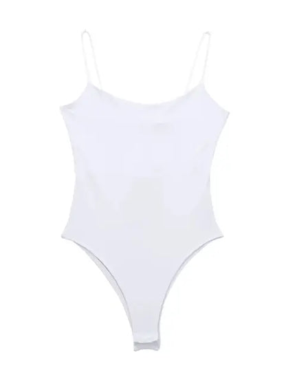 Thin Straps Bodysuit - SassQuality