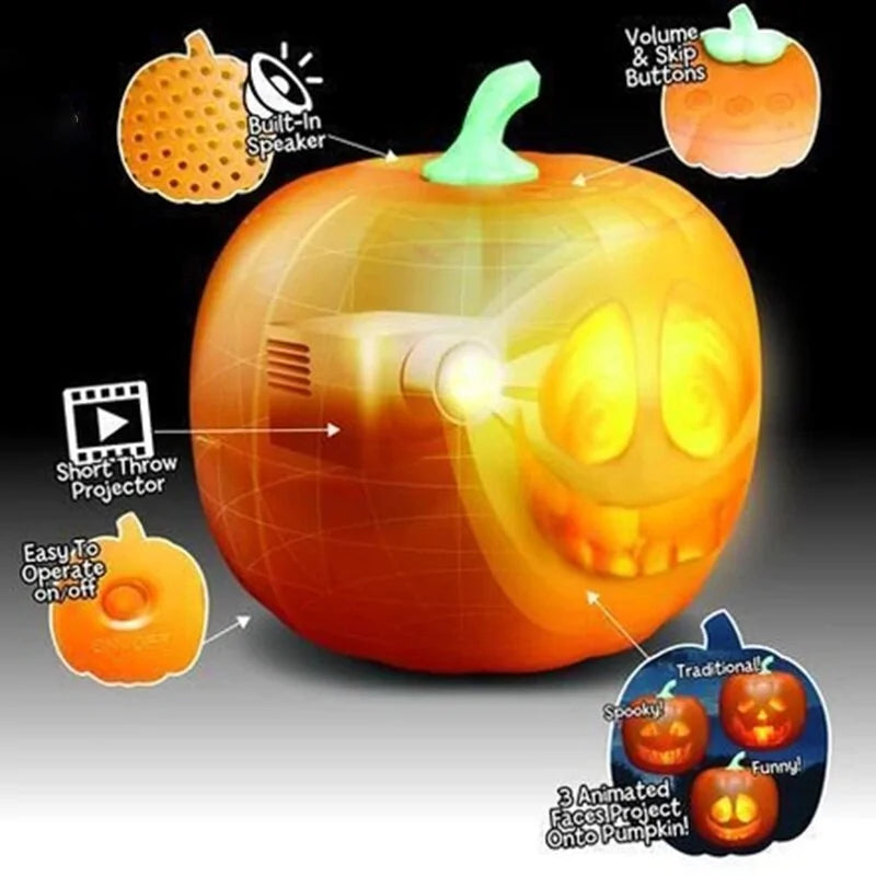 Halloween Pumpkin Projection Lamp