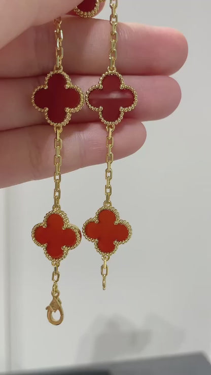 Luxury Quality Clover Bracelet 18k Gold