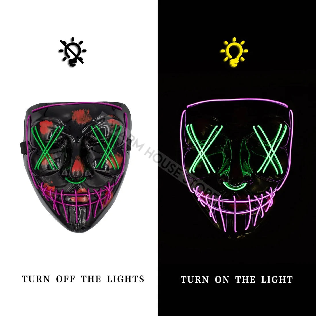 Halloween Led Mask