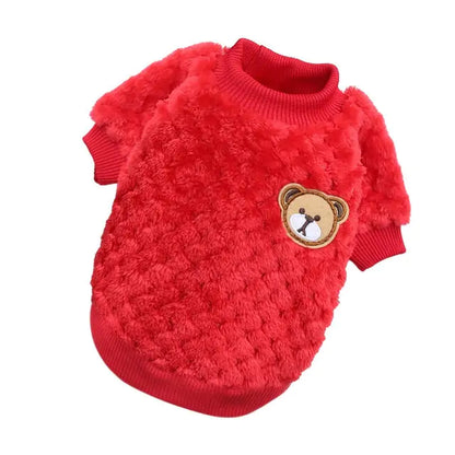 Bear Embroidery Pet Vest - SassQuality