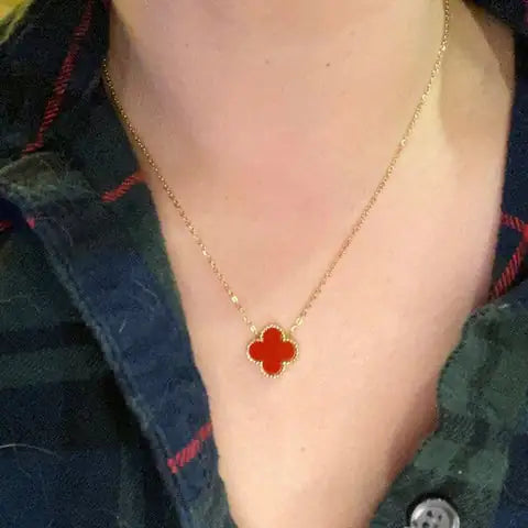 Inspired Clover Leaf Necklace - SassQuality