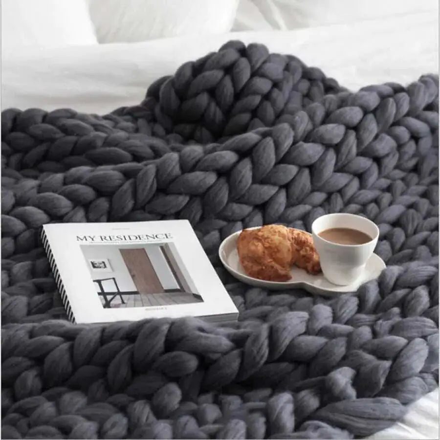 Zen Weighted Knitted Blanket - SassQuality