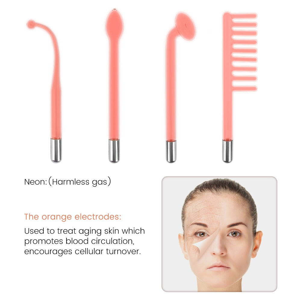 4 In 1 High-Frequency Electrode Beauty Wand - SassQuality