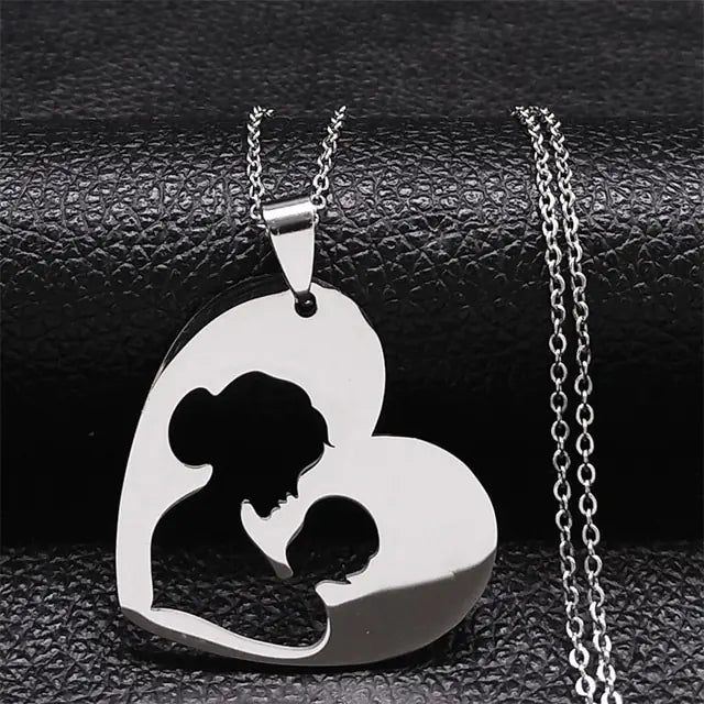 Mom-Child Family Necklace Set - SassQuality