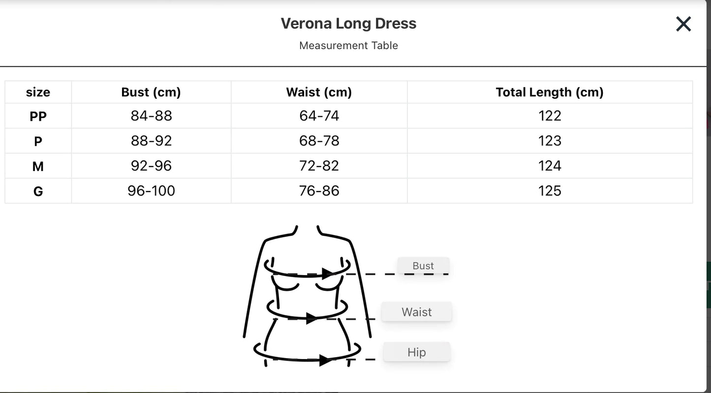 Verona Long Dress - SassQuality