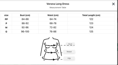 Verona Long Dress - SassQuality