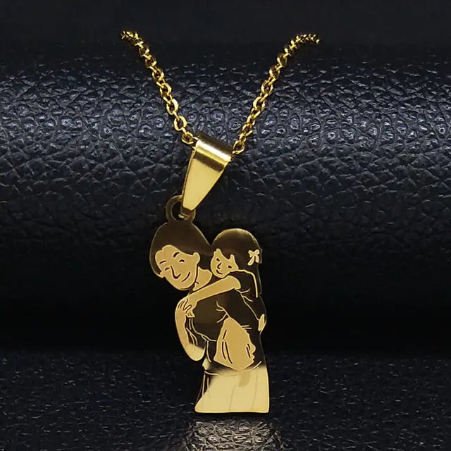 Mom-Child Family Necklace Set - SassQuality